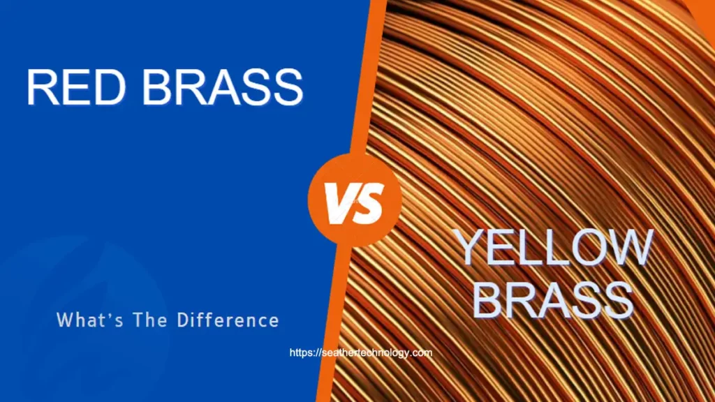 red brass vs yellow brass